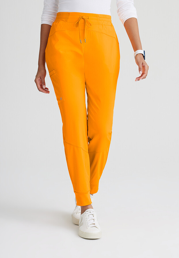 Dámske nohavice BOOST JOGGER - oranžová - Veľkosť:S