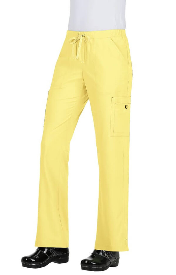 Dámske nohavice HOLLY - žltá - Veľkosť:XS