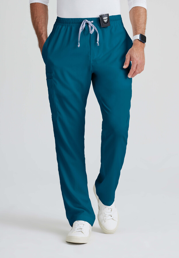 Nohavice pre lekárov EVAN Grey´s Anatomy - karibská modrá - Veľkosť:XS
