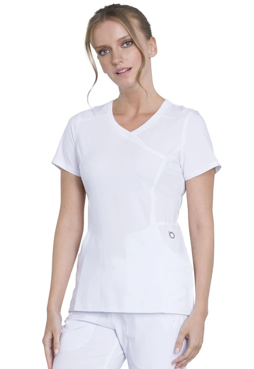 Zdravotnícke oblečenie - Dámske zdravotnícke blúzy - Zdravotnícka blúza pre lekárky  INFINITY - biela | medical-uniforms