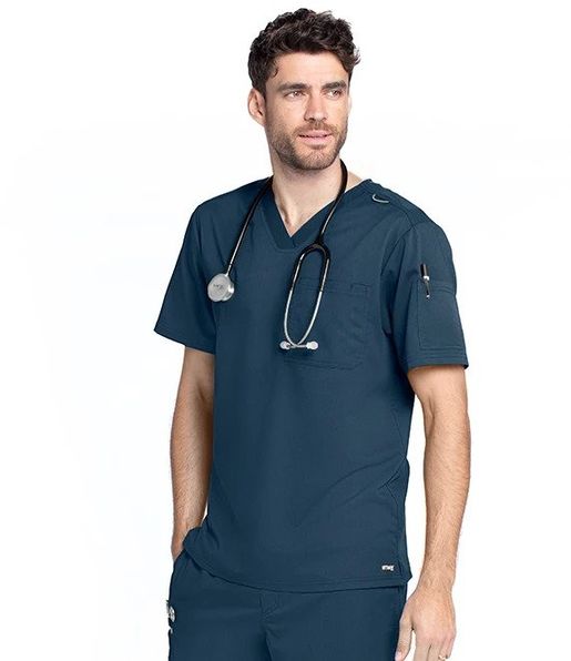 Zdravotnícke oblečenie - Akciová ponuka zdravotníckeho oblečenia - Zdravotnícka blúza pre lekárov Grey´s Anatomy - cínová | medical-uniforms