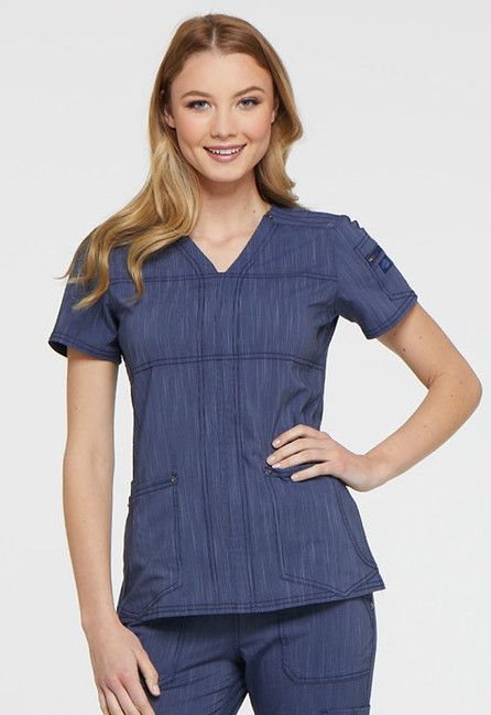 Zdravotnícke oblečenie - Novinky - Dámska Advance zdravotnícka blúza - modrá | Medical-uniforms