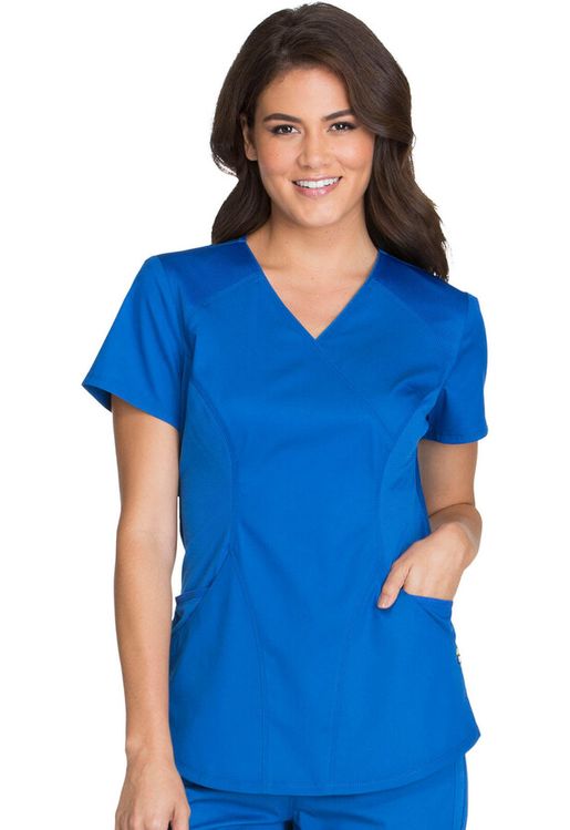 Zdravotnícke oblečenie - Dámske zdravotnícke blúzy - Dámska zdravotnícka blúza Cherokee LUXE SPORT - kráľovská modrá | medical-uniforms