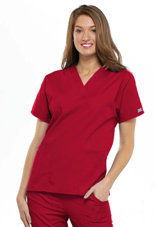 Zdravotnícke oblečenie - Dámske zdravotnícke blúzy - Dámska blúza Cherokee Originals - červená | Medical-uniforms