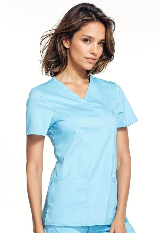 Zdravotnícke oblečenie - Dámske zdravotnícke blúzy - Dámska zdravotnícka blúza Cherokee REVOLUTION - tyrkysová | medical-uniforms