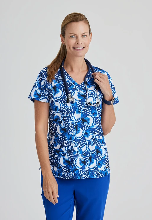 Zdravotnícke oblečenie - Dámske zdravotnícke blúzy - Dámska zdravotnícka blúza Grey´s Anatomy DETSKÉ ODDELENIE | medical-uniforms