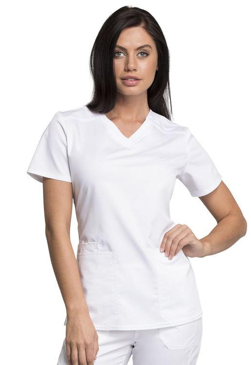 Zdravotnícke oblečenie - Novinky - Dámska blúza CERTAINTY PLUS vo farbe biela | medical-uniforms