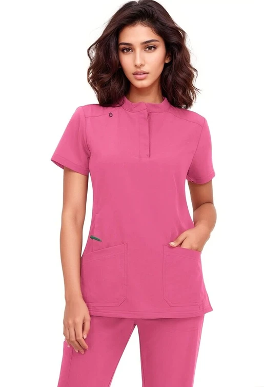 Zdravotnícke oblečenie - Koi - blúzy - Dámska zdravotnícka blúza DRIVEN TOP - ružová | medical-uniforms