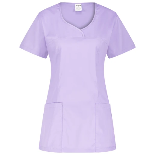 Zdravotnícke oblečenie - B-Well - blúzy - Dámska zdravotnícka blúza INESS - svetlo fialová | Medical-uniforms.sk
