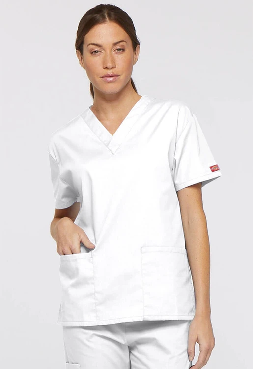 Zdravotnícke oblečenie - Dámske zdravotnícke blúzy - Dámska/unisex zdravotnícka blúza - biela | Medical-uniforms