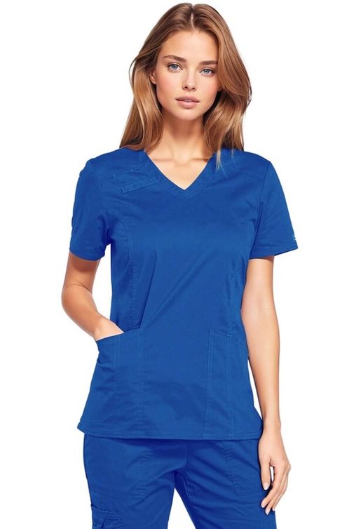 Zdravotnícke oblečenie - Dámske zdravotnícke blúzy - Dámska zdravotnícka blúza - kráľovská modrá | Medical-uniforms