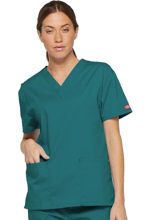 Zdravotnícke oblečenie - Dámske zdravotnícke blúzy - Dámska/unisex zdravotnícka blúza - modrozelená | Medical-uniforms