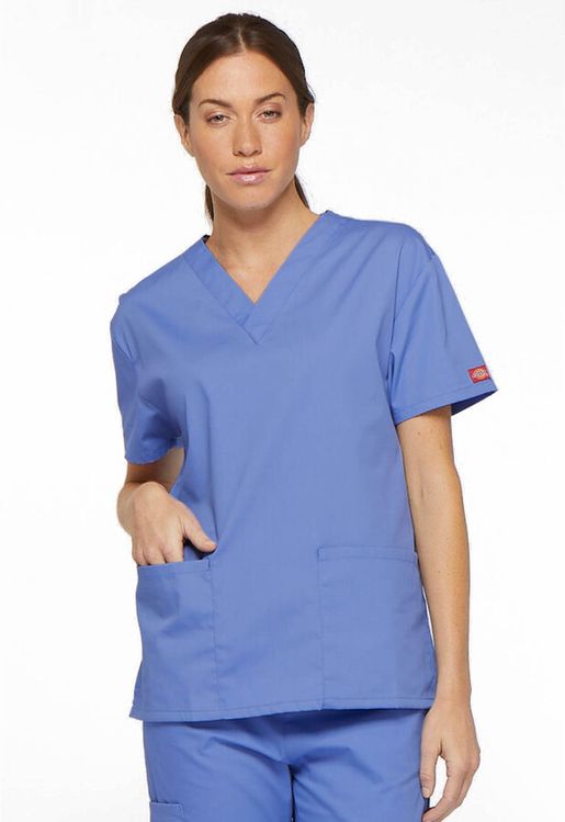 Zdravotnícke oblečenie - Dámske zdravotnícke blúzy - Dámska/unisex zdravotnícka blúza - nebeská modrá | Medical-uniforms