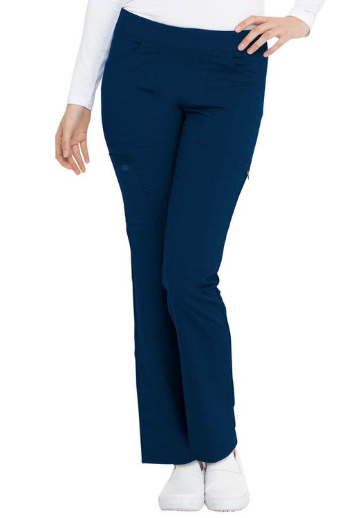 Zdravotnícke oblečenie - Nohavice - Dámske zdravotnícke nohavice Dickies Balance na gumu - námornicka modrá | medical-uniforms