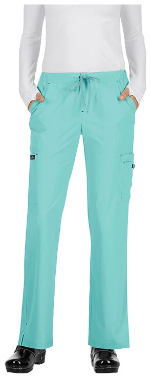 Zdravotnícke oblečenie - Dámske nohavice - Dámské zdravotnícke kalhoty HOLLY - tyrkysová | medical-uniforms