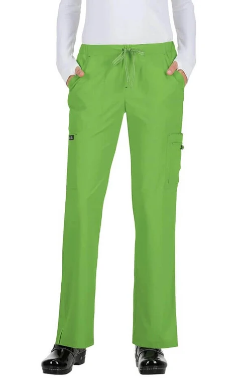 Zdravotnícke oblečenie - Dámske nohavice - Dámské zdravotnícke kalhoty HOLLY - zelená | medical-uniforms