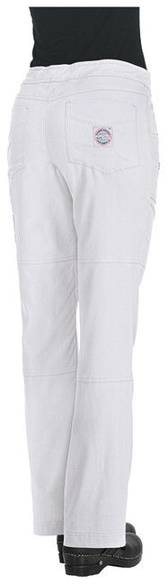 Zdravotnícke oblečenie - Dámske nohavice - Dámske zdravotnícke nohavice Lite Peace vo farbe biela | medical-uniforms