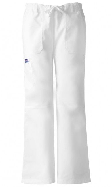 Zdravotnícke oblečenie - Dámske nohavice - Dámske nohavice nízkym sedlom - biela | medical-uniforms