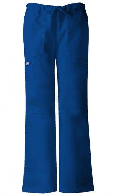 Zdravotnícke oblečenie - Dámske nohavice - Dámske zdravotnícke nohavice nízkym sedlom - galaktická modrá | medical-uniforms