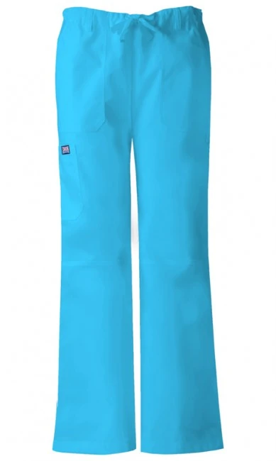 Zdravotnícke oblečenie - Dámske nohavice - Dámske nohavice nízkym sedlom - malibu modrá | medical-uniforms