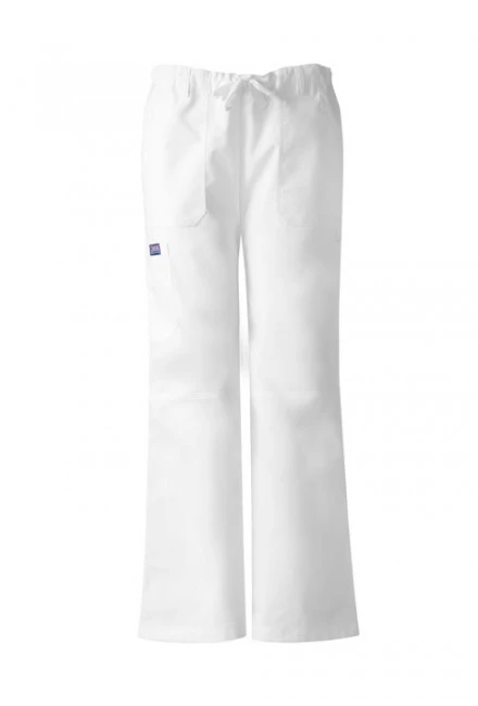 Zdravotnícke oblečenie - Dámske nohavice - Dámske nohavice predĺžené - biela | medical-uniforms