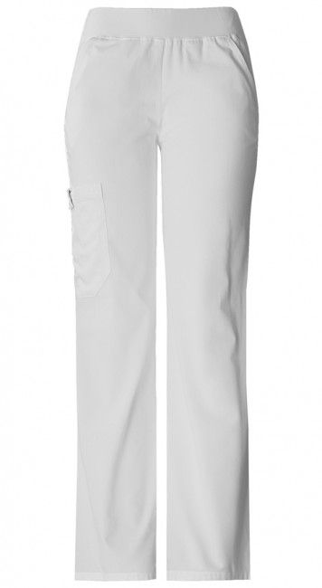 Zdravotnícke oblečenie - Dámske nohavice - Dámske nohavice s elastickým pásom - biela | medical-uniforms