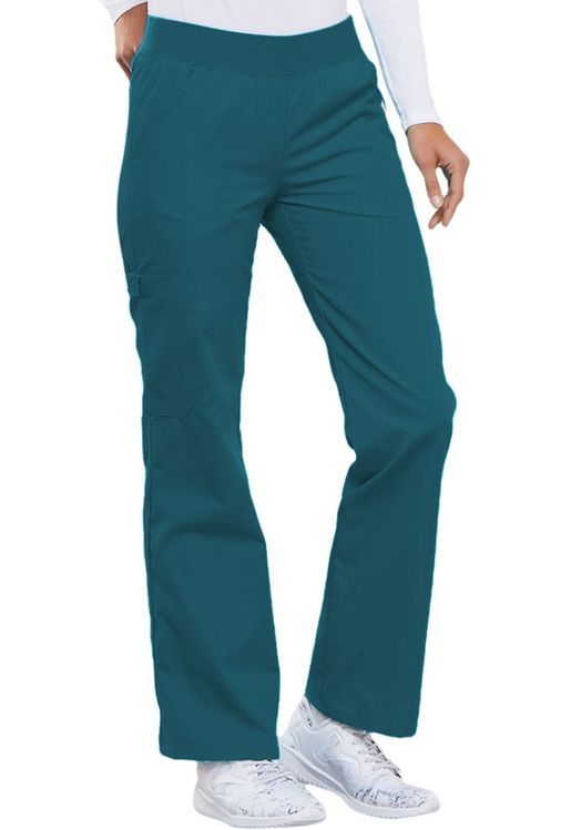 Zdravotnícke oblečenie - Dámske nohavice - Dámske nohavice s elastickým pásom - karibská modrá | medical-uniforms