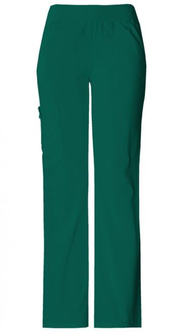 Zdravotnícke oblečenie - Dámske nohavice - Dámske zdravotnícke nohavice - poľovnícka zelená | medical-uniforms