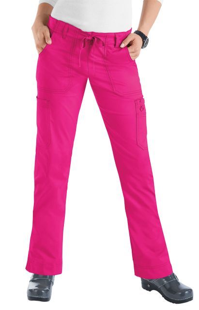 Zdravotnícke oblečenie - Dámske nohavice - Dámske zdravotnícke nohavice Stretch Lindsey Pant v ružovej farbe | medical-uniforms