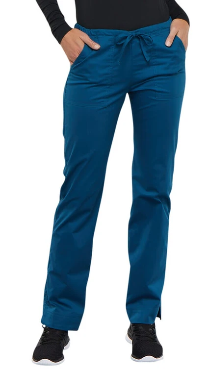 Zdravotnícke oblečenie - Dámske nohavice - Dámske zdravotnícke nohavice úzkeho strihu - karibská modrá | medical-uniforms