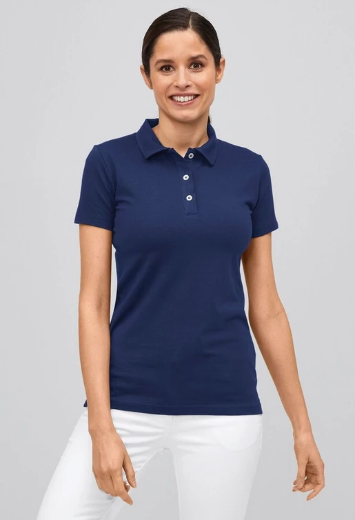 Zdravotnícke oblečenie - Tričká - Dámska polokošeľa - námornícka modrá | medical-uniforms