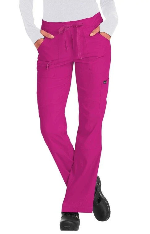 Zdravotnícke oblečenie - Dámske nohavice - Dámske pracovné nohavice LITE PEACE vo farbe azalková | medical-uniforms