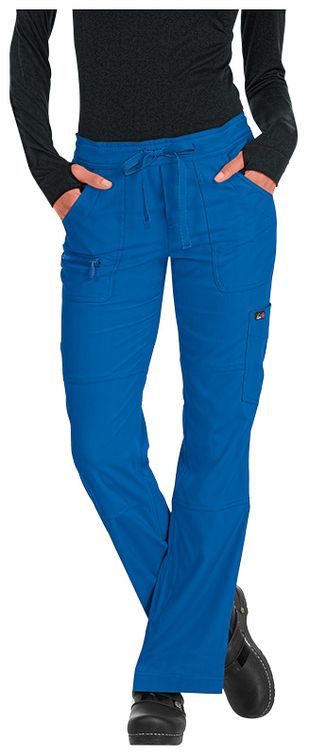 Zdravotnícke oblečenie - Vrátený tovar - Dámske zdravotnícke nohavice Lite Peace vo farbe kráľovská modrá| medical-uniforms