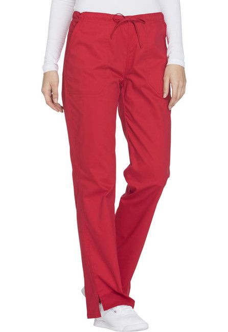 Zdravotnícke oblečenie - Dámske nohavice - Unisexové zdravotnícke nohavice - červená | medical-uniforms