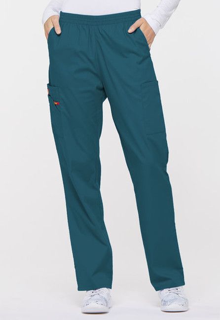 Zdravotnícke oblečenie - Nohavice - Dámske zdravotnícke nohavice - karibská modrá | medical-uniforms