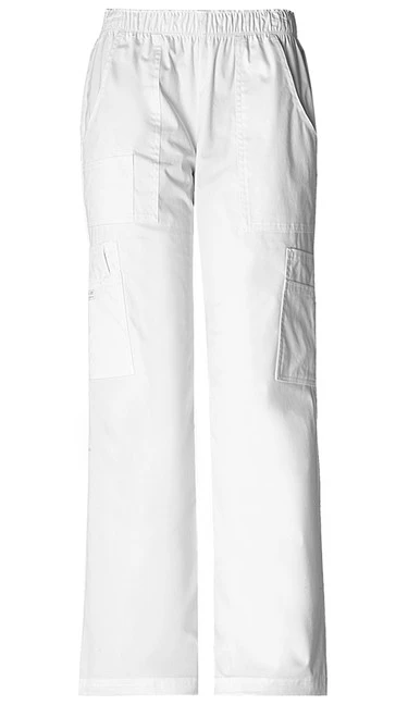 Zdravotnícke oblečenie - Nohavice - Dámske zdravotnícke športové nohavice - biela | medical-uniforms