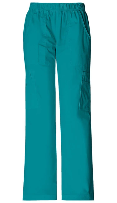 Zdravotnícke oblečenie - Nohavice - Dámske zdravotnícke športové nohavice - modrozelená | medical-uniforms