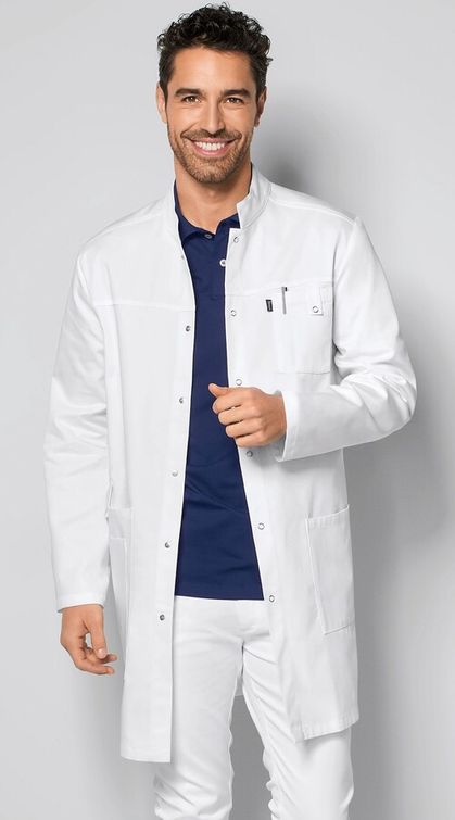 Zdravotnícke oblečenie - Biela klasika - Doktorský plášť STYL | Medical Uniforms