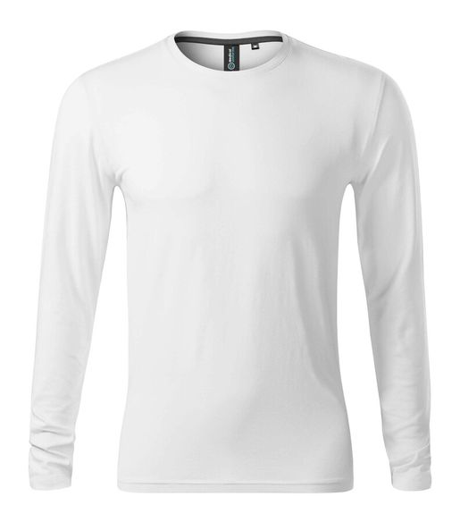 Zdravotnícke oblečenie - Medical - Elastické pánské tričko MEDICAL s dlhým rukávom biele | medical-uniforms