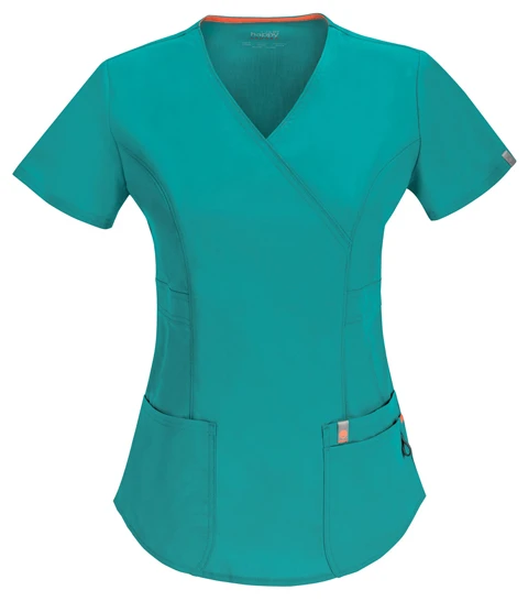 Zdravotnícke oblečenie - Blúzy - Dámska zdravotnícka blúza C - modrozelená | medical-uniforms