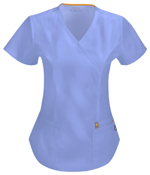 Zdravotnícke oblečenie - Blúzy - Dámska zdravotnícka blúza C - nebeská modrá | medical-uniforms