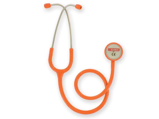 Zdravotnícke oblečenie - Fonendoskopy - Fonendoskop Classic Dual Head - Y - oranžová | medical-uniforms