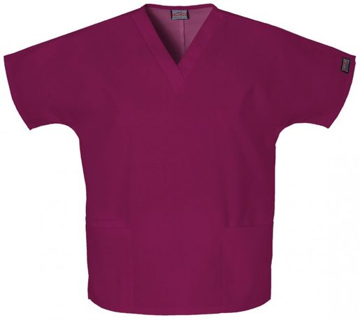 Zdravotnícke oblečenie - Blúzy - Unisexová zdravotnícka blúza - vínová | Medical-uniforms