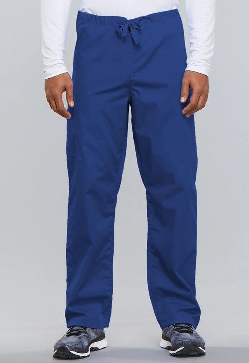 Zdravotnícke oblečenie - Akciová ponuka zdravotníckeho oblečenia - Zdravotnícke šnurovacie nohavice - kráľovská modrá | medical-uniforms