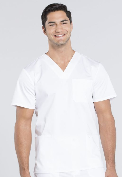 Zdravotnícke oblečenie - Blúzy - Pánska zdravotnícka blúza Cherokee REVOLUTION - biela | medical-uniforms