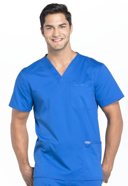 Zdravotnícke oblečenie - Blúzy - Pánska zdravotnícka blúza Cherokee REVOLUTION - královská modrá | medical-uniforms