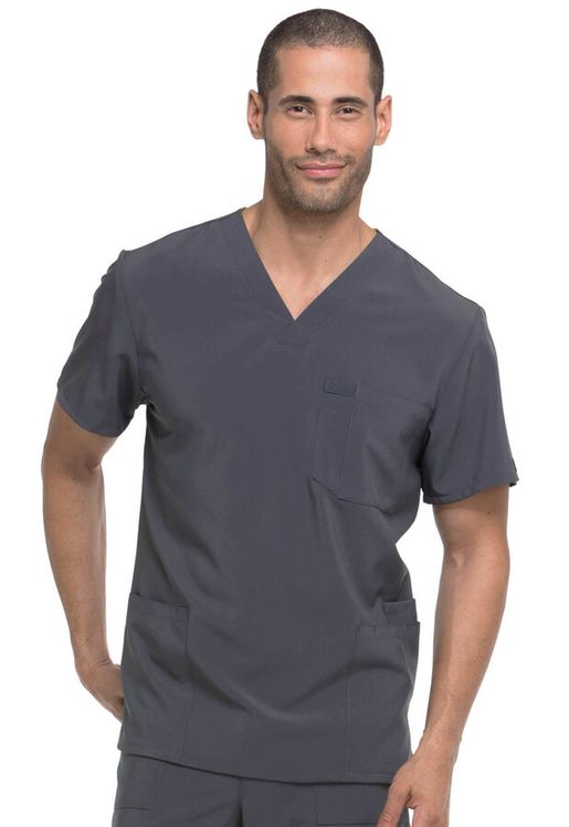 Zdravotnícke oblečenie - Dámske zdravotnícke blúzy - Pánska zdravotnícka blúza Dickies EDS Essentials - cínová | Medical-uniforms