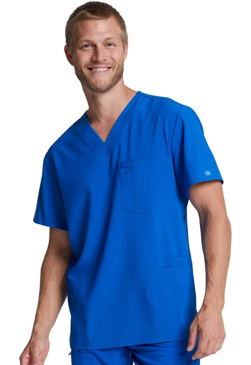 Zdravotnícke oblečenie - Dámske zdravotnícke blúzy - Pánska zdravotnícka blúza Dickies EDS Essentials - kráľovská modrá | Medical-uniforms