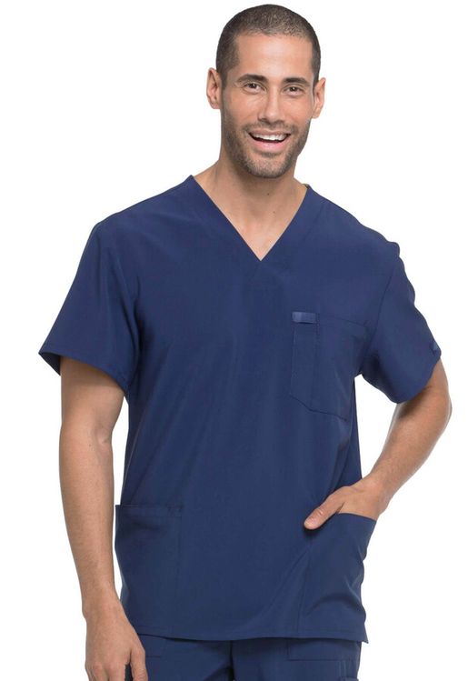 Zdravotnícke oblečenie - Dámske zdravotnícke blúzy - Pánska zdravotnícka blúza Dickies EDS Essentials - námornícka modrá | Medical-uniforms