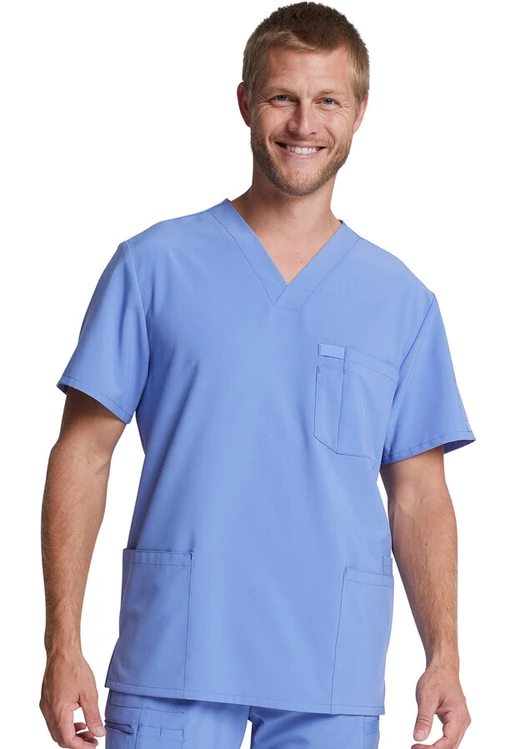 Zdravotnícke oblečenie - Dámske zdravotnícke blúzy - Pánska zdravotnícka blúza Dickies EDS Essentials - nebeská modrá | Medical-uniforms